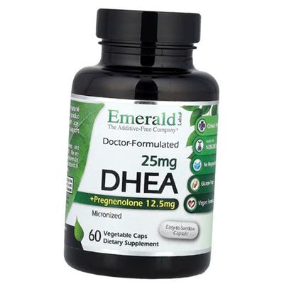 DHEA e pregnenolona, DHEA + Pregnenolone, Emerald Laboratories 60cáps (72694002)