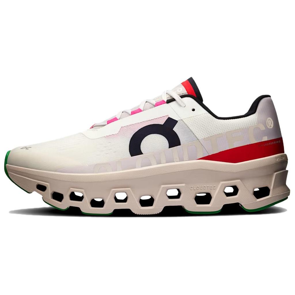 On Running Cloudmonster Ivory Pearl Men Sneakers 61-97655
