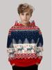 New Christmas Hoodies for Kids Sweatshirts New Year Fashion Sweatshirts Casual Streetwear Santa Claus Kids Clothes Children Top