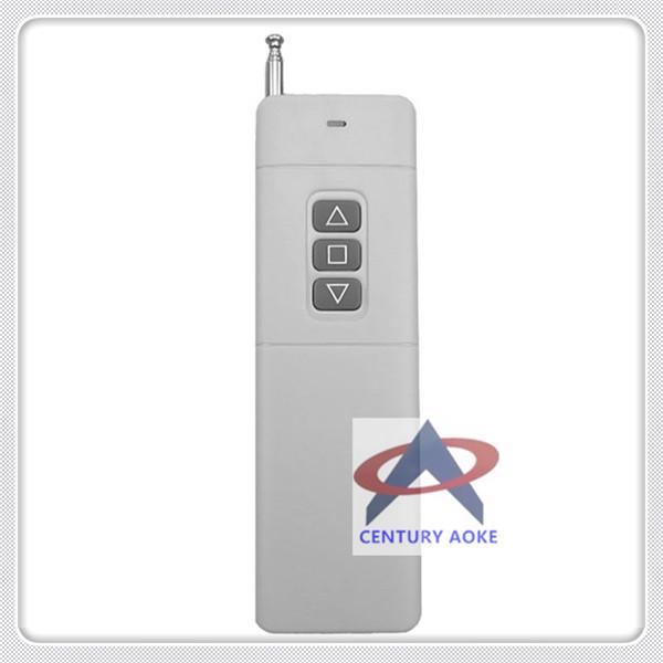 High-Power 3000m Remote Control with 3-Button Up/Down/Stop for Motor Forward/Reverse No