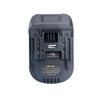 DM18M Battery Adapter For Milwaukee/Dewalt to for Makita 18V BL1830 BL1850 battery Power Tools with USB Charging Adapter