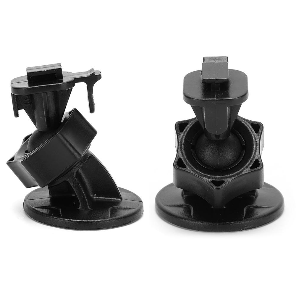 2pcs Dash Camera Mount Bracket 360 Degree Adjustable Dashboard Suction Cup Auto Recorder StandSingle Buckle with Clamp