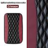 PU Leather Car Armrest Cover Center Console Pad Anti Slip Auto Interior Accessory Universal