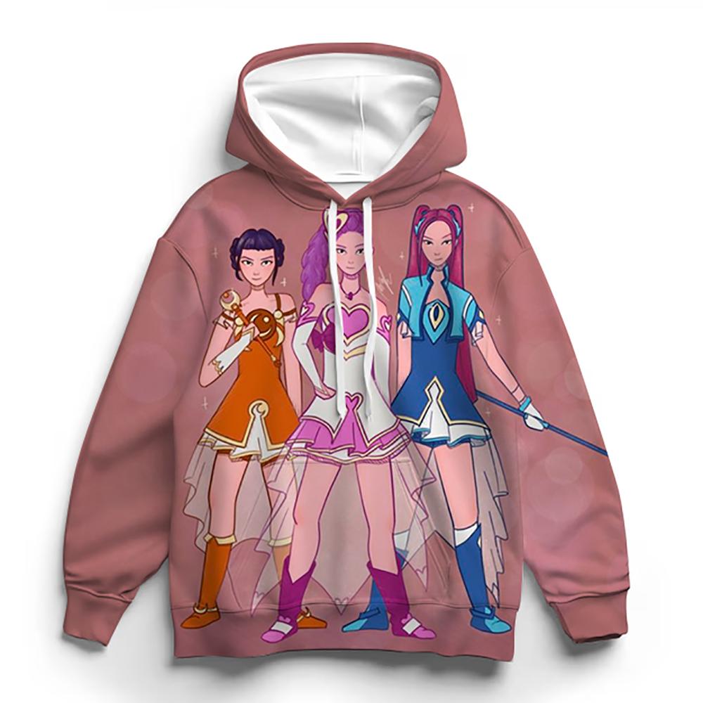 Copii KPOP Hanorace Hanorace Vânzare Fierbinte Desene Animate Copii Tricou Copii Haine Primăvară Toamnă 3-15 Ani