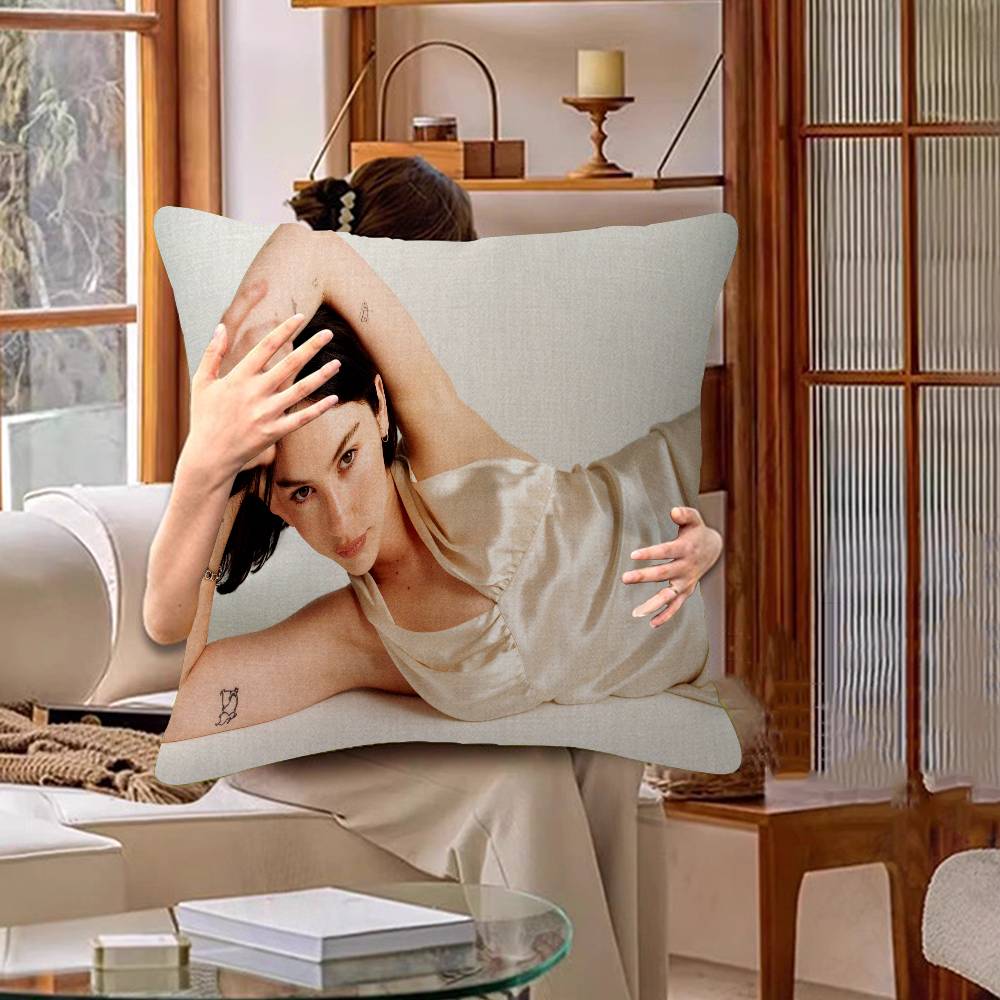 Sängerin G-Gracie Abrams Kissenbezug Sofakissenbezug Heimzimmer Dekoration Kindergeschenk