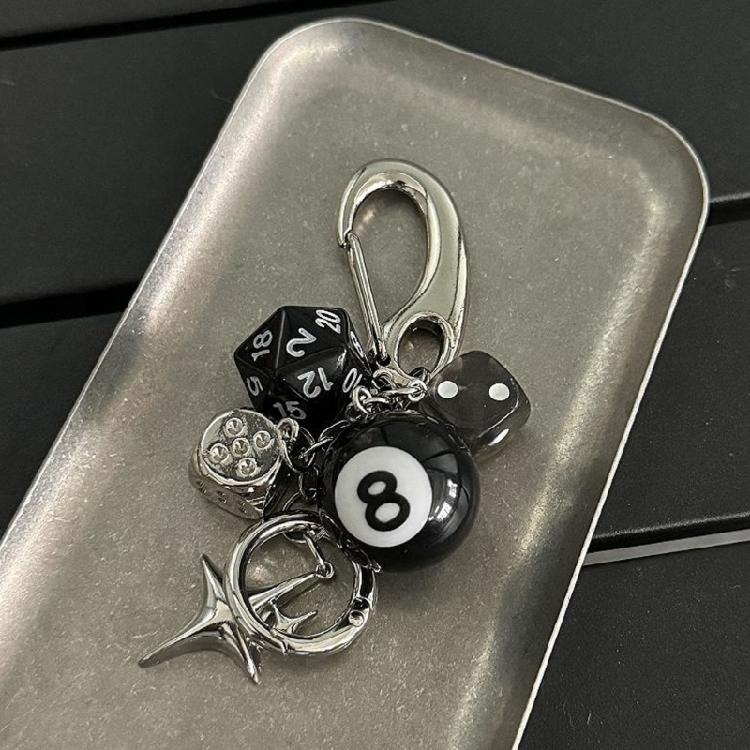 Fashionable Dices Style Phone Bag Adornment Designed For Those Who Appreciate Unique Details And Versatility
