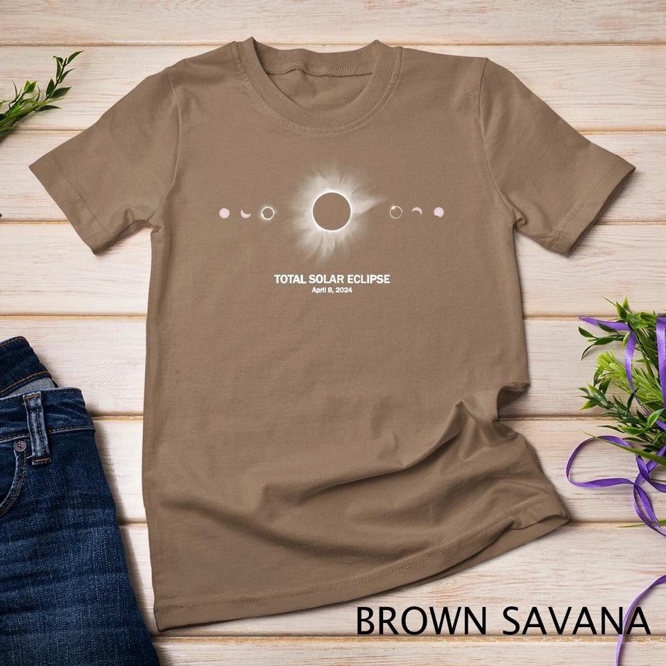 Solar Eclipse Shirt 2024 Total Eclipse T-Shirt Unisex T-shirt 2 L