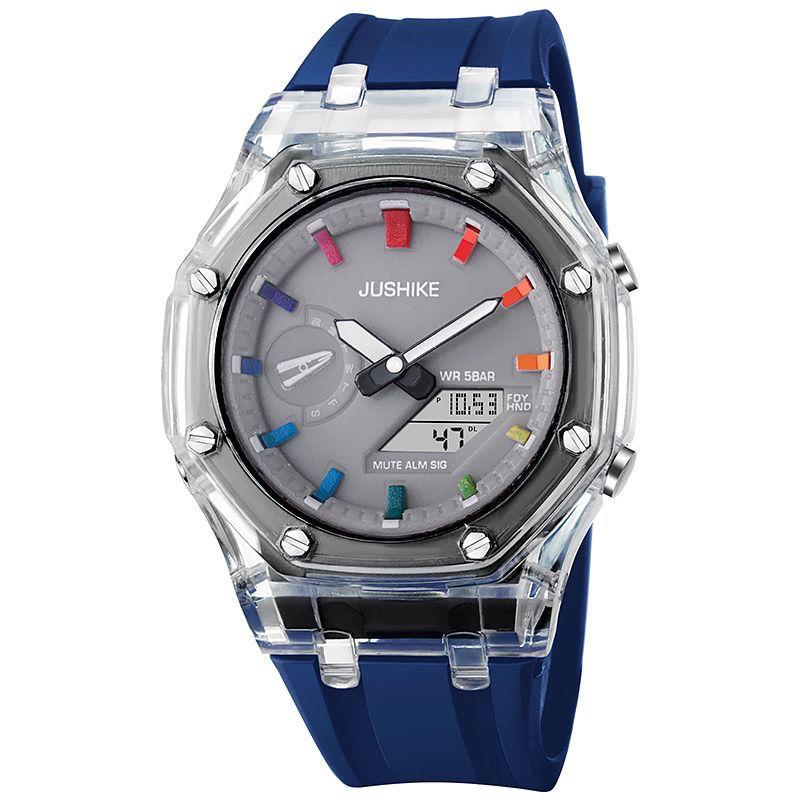 Men's Watch Student Electronic Watch Multi functional Sports Waterproof Night Glow Electronic Watch