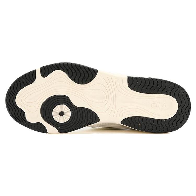 New FILA Mix Low Skate Shoes 'Cream White Black' Women's F12W324203FWV