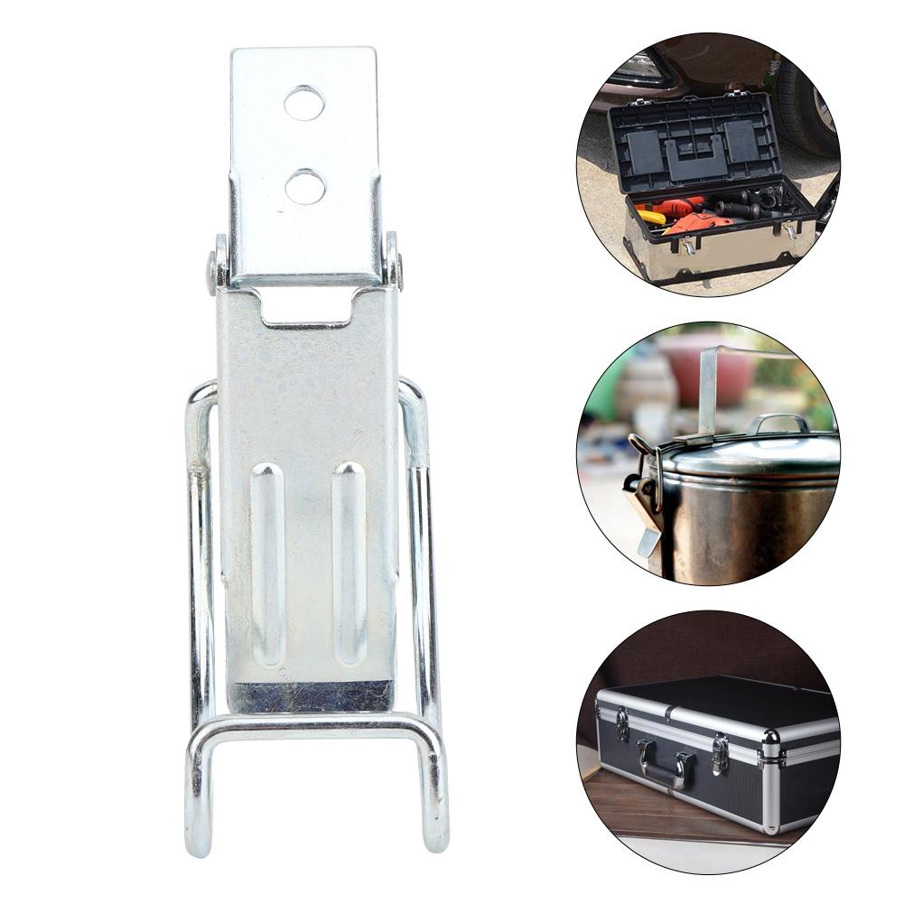 2Pcs Door Buckle Stainless Steel Vacuum Cleaner Draw Latch Toggle Latches Fastening