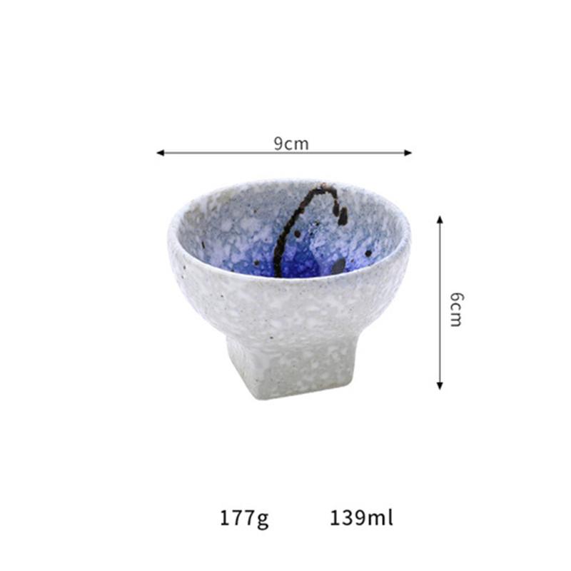 Nakládaná mísa Mísa na koření Grilovací talíř Miska na slané pokrmy Podnos na sójovou omáčku Podnos na občerstvení Japonská keramika malá
