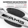 Car Door Sticker Carbon Fiber Scratches Auto Handle Protection Film For Mercedes Benz AMG GLE GLS GLC CLA GLB ML C500 C200 C300 W204 W206 W212 W203