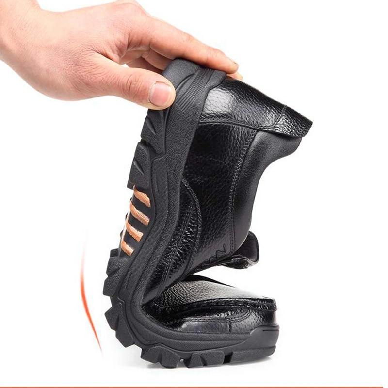 Business Genuine Leather Men Shoes Slip On Loafers Casual Leather Shoes Comfortable Quality Flats Men Shoes Winter Moccasins