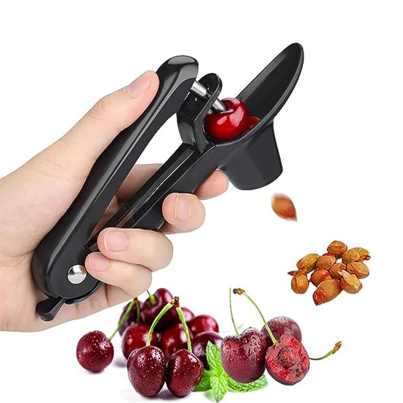 New manual quick cherry corer, complete coring artifact for dates,hawthorn and red dates, suitable for family dinners and travel