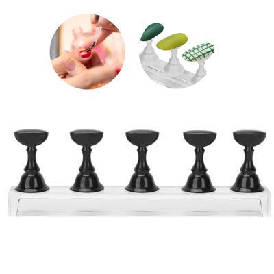 Nail Art Display Practice Stand Magnetic Nail Fingernail Tip Holder Manicure Set Tool