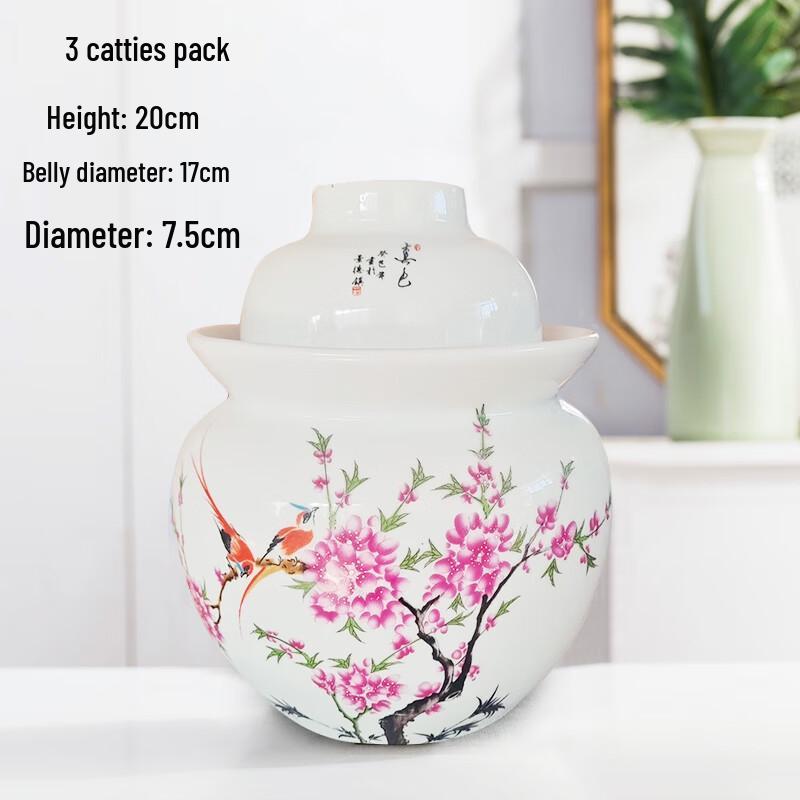 Traditional Ceramic Pickling Jar