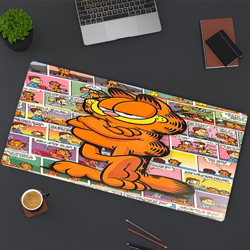 Garfield Print Mouse Pad, for Keyboard Pad Laptop PC Mat for Office Home Use, Desk Decor, Perfect Birthday Gift for Gamers
