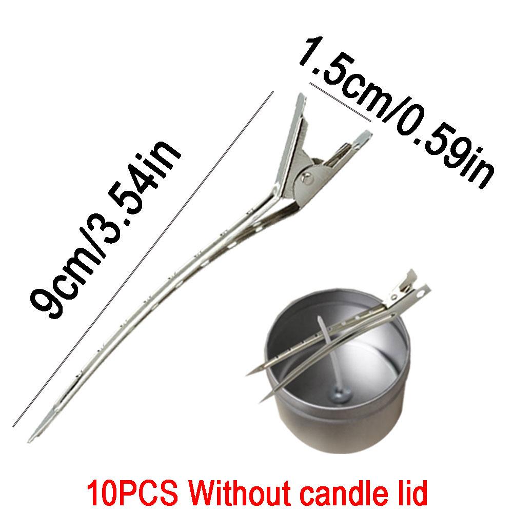 10pcs Candle Wick Clips Candle Making Accessories Wick Centering Device DIY Scented Candle Multi Style Candle Wick Holders