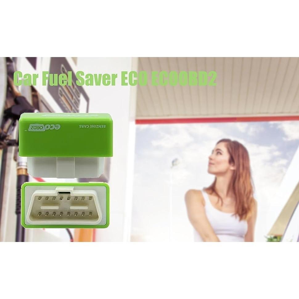 Car Fuel Saver, Professional Fuel Saving Device with OBD2 Protocol, Plug and Drive 15 Car Eco Pro Saver for Self-Propelled Drives, Long Travel
