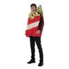 Pommes Frites Scherz Karnevalskostüm, Erwachsener