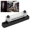 48V 150A 6 Terminal Bus Bar Power Distribution Block with Cover M6 Studs M4 Screws for Car RV   Marine Boat