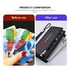 For Mitsubishi Men's Long Wallet Multi-card Slot Card Holder Business Wallet Outlander Lancer L200 ASX Pajero Grandis Eclipse