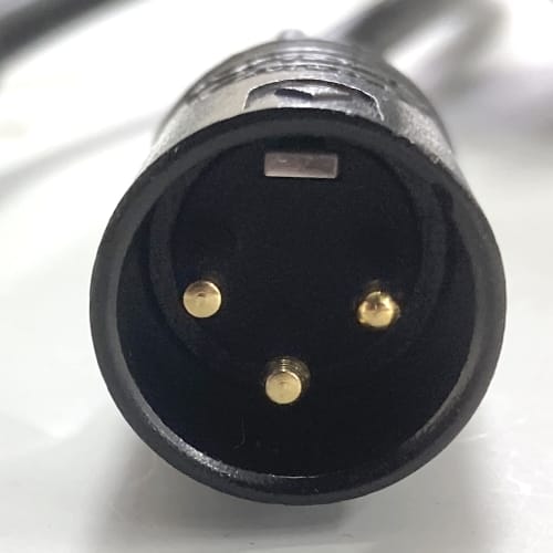 F-Factory Microphone Cable, XLR Cable (Male-Female), 15m, Canon Cable, XLR Balanced Connection, 3-Pin Microphone Recording, Professional Recording, Co