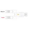 BNC Test Line Adapter Socket for UT81B UT81C Multimeter Oscilloscope Accessories Detachable BNC Adapter Plug Portable