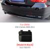 For BMW E90 Car Rear Bumper Tow Hook Cover Caps With Color Black White Silver Red for BMW E90 3 Series 318 320 323 335 2005-2011