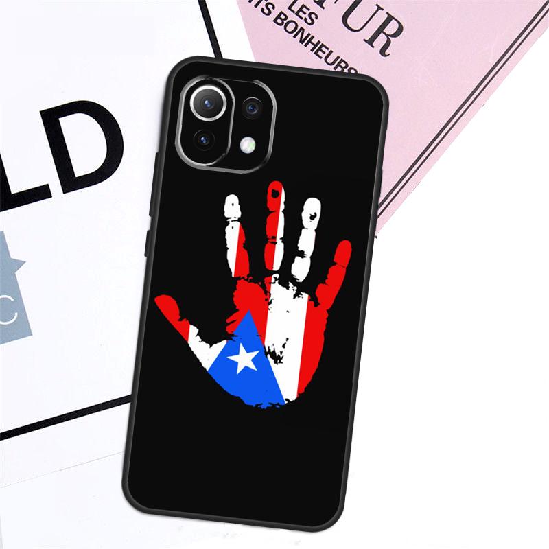 Puerto Rico Flag Case For Xiaomi 15T Pro 14T 13T 17 Pro Max 14 15 Ultra POCO X7 X5 X6 F5 F6 F7 F8 Pro Cover