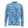 Mens Quick-Dry UV Protection Fishing T-Shirt Long Sleeve Crew Neck Summer Outdoor Angling Sports Cycling Apparel