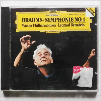 CD BRAHMS, BERNSTEINA; VPO - Simfonija 1  4100812 Japāna Klasiskā Lietota
