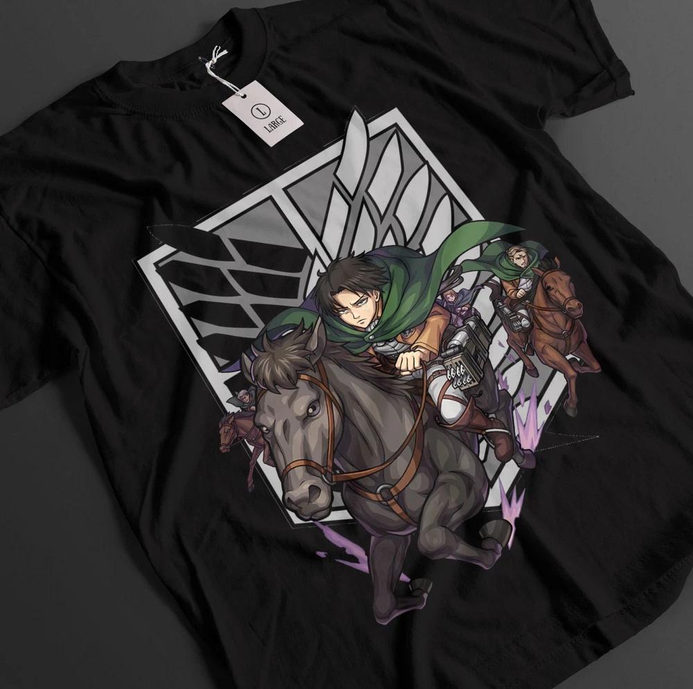 Attack on Titan Shirt Levi Acker Unisex T-Shirt AOT T-Shirt Anime Unisex Grafik-T-Shirt