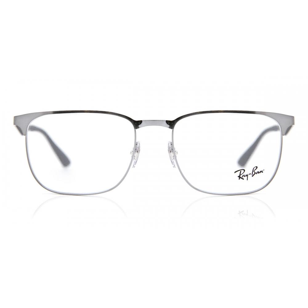 

Ray Ban Rx6363 2553 Unisex Eyeglasses Gunmetal Grey/54-18-145