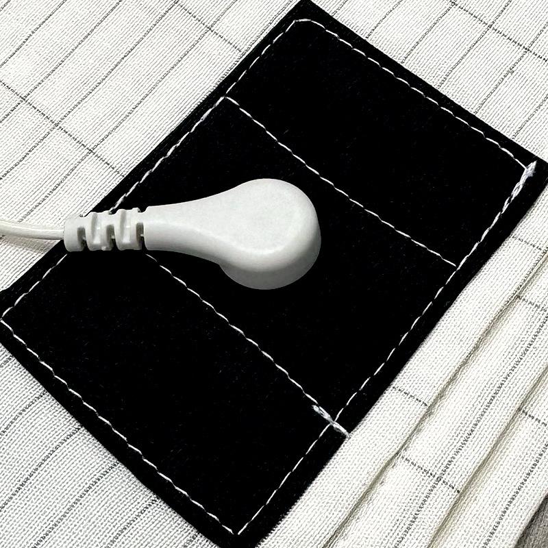 Earthing Bed Sheet Flat Sheet Earth Benefit Gold Connection Earth Cord Anti-static Organic Grounding Mat Radiation Proof