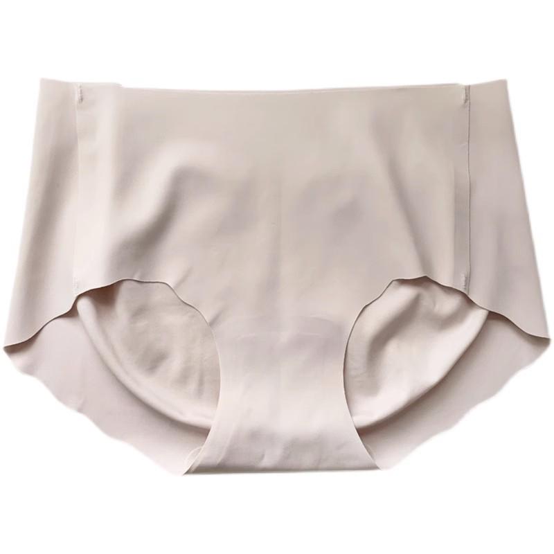 Ice Silk Seamless Women's Mid-Rise Panties – Soft, Breathable, Lightweight, No-Roll Edges, High Elasticity