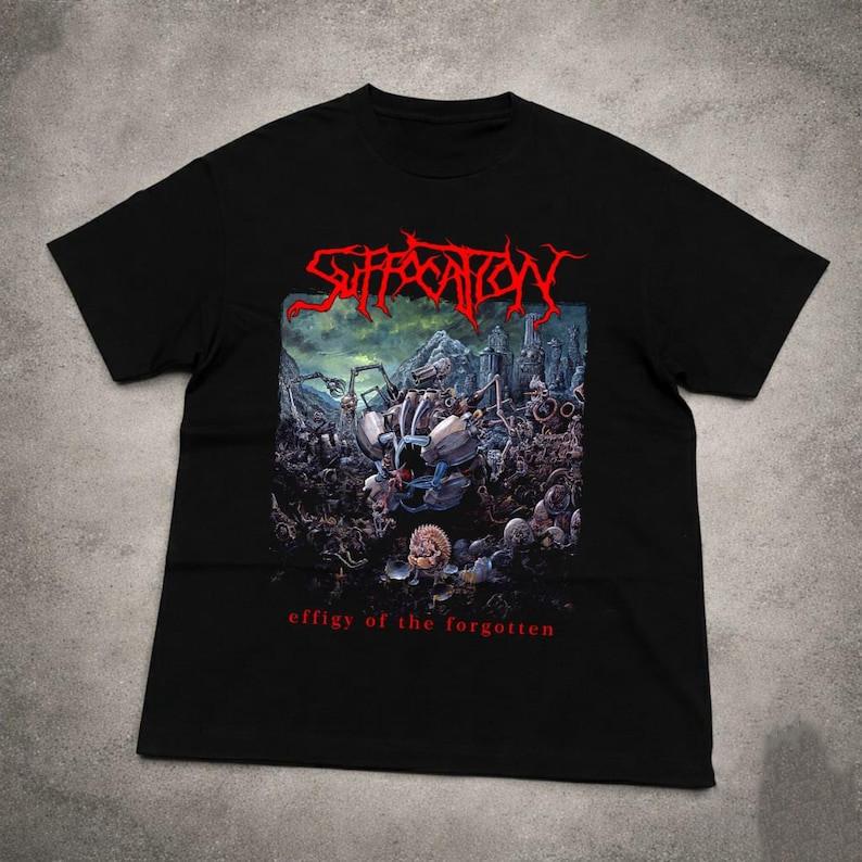 Hot Suffocation Band Effigy of the Forgotten Black S to 5XL Shirt ZL399 Unisex T-Shirt L