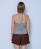 PISCESS Punching Frill Shorts_Brown