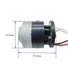 DC 11V 12V 14.8V 18.5V 21V 45mm Micro Three-phase Brushless Fan 100,000 Rpm 125W/120W Vacuum Cleaner Brushless Motor Turbo Fan