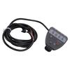 LED Display Meter 3 Modes 15A Controller for Brushless Motor 130X Throttle Grip Electric Bike