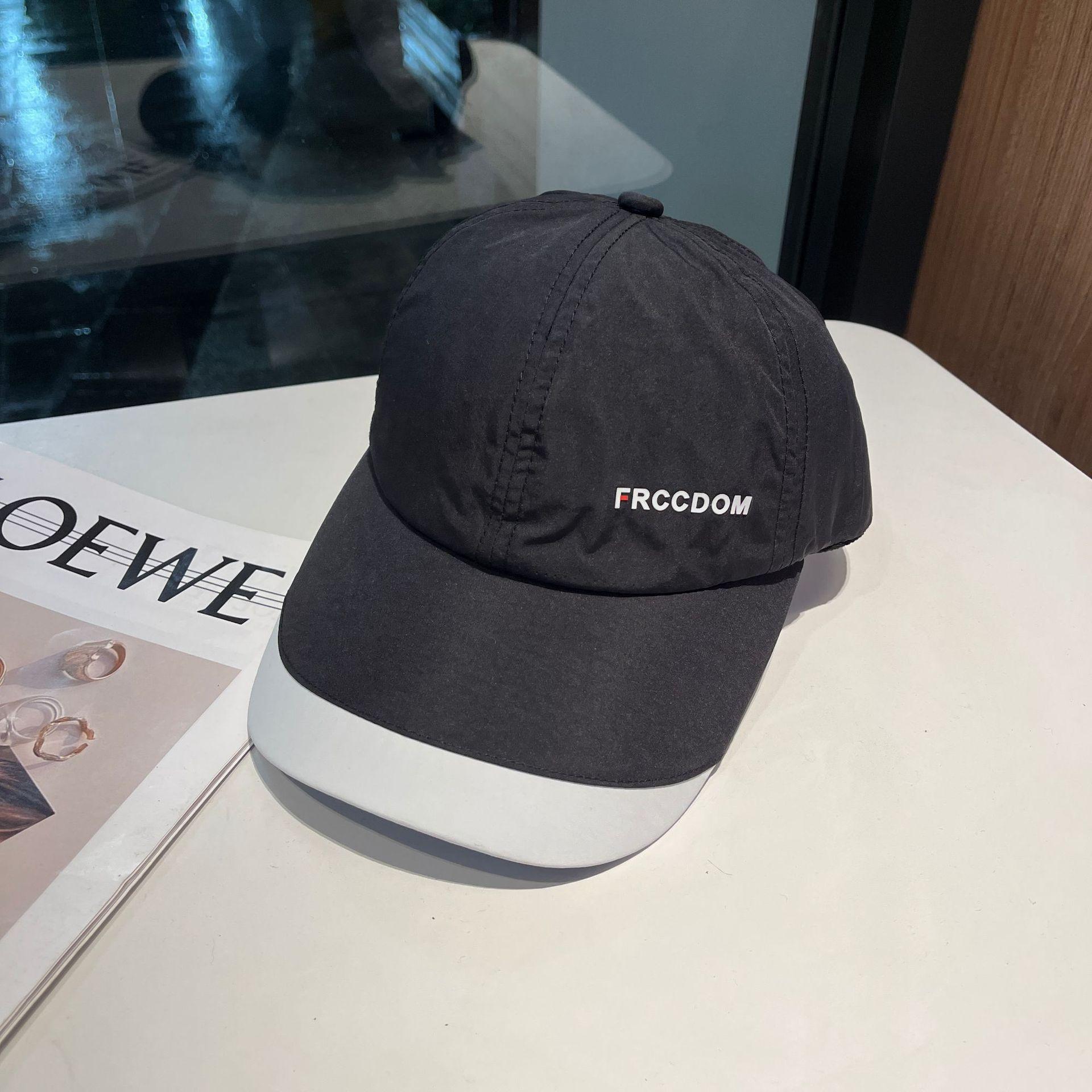 

Кепка бейсбольная кепка с высоким хвостом для активного отдыха, быстросохнущая, легкая, полупустая, с верхом, для бега, для занятий спортом, для защиты от солнца, кепка-ушанка M（56-58cm） чёрный