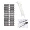 Lot de 24 Crépines de Filtration en Acier Inoxydable 304 de Haute Qualité pour Siphons de Salle de Bain et Évacuations de Buanderie, Faciles à Nettoyer