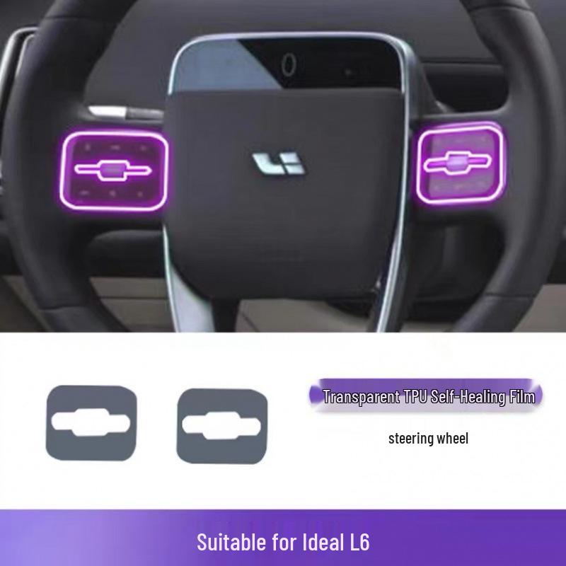 2024 Li Auto L6 Interior Protection Center Console TPU Film for Car Decoration