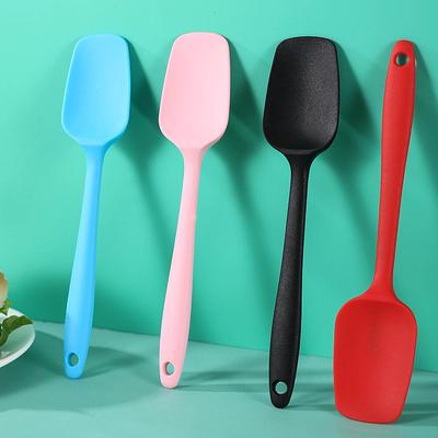 Kleine All-in-One-T-Spachtel aus Silikon für Butter, Creme, Marmelade, Spachtel, Schaber, Kuchen, Backen, Schaber, Werkzeug