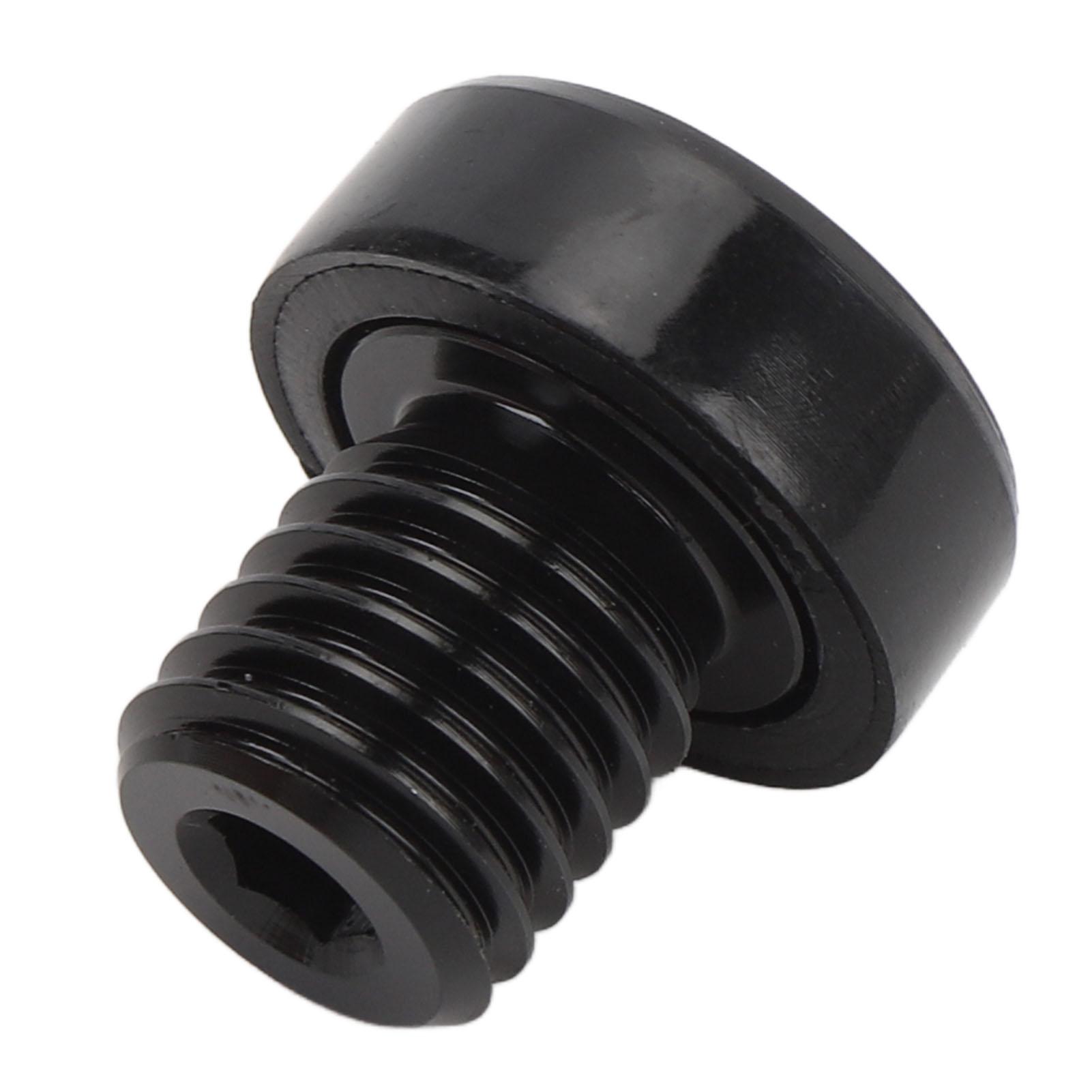 

Billiard Cue Back Plug Screw Aluminum Alloy Rubber Sleeve Snooker Pool Cue Backing Plug Spare Part