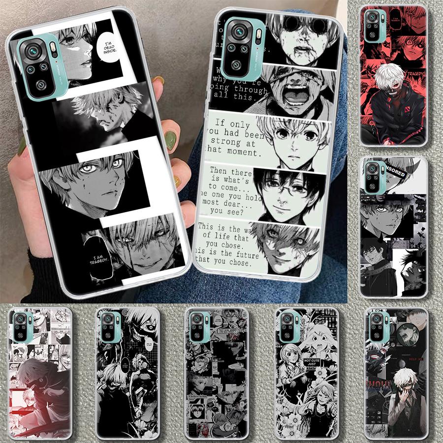 Anime Tokyo Ghouls Terror Handyhülle Cover für Xiaomi Redmi Note 15 14 13 12 11 Pro Plus 14S 12S 11S 11T 11E 10S 10 Individuell F