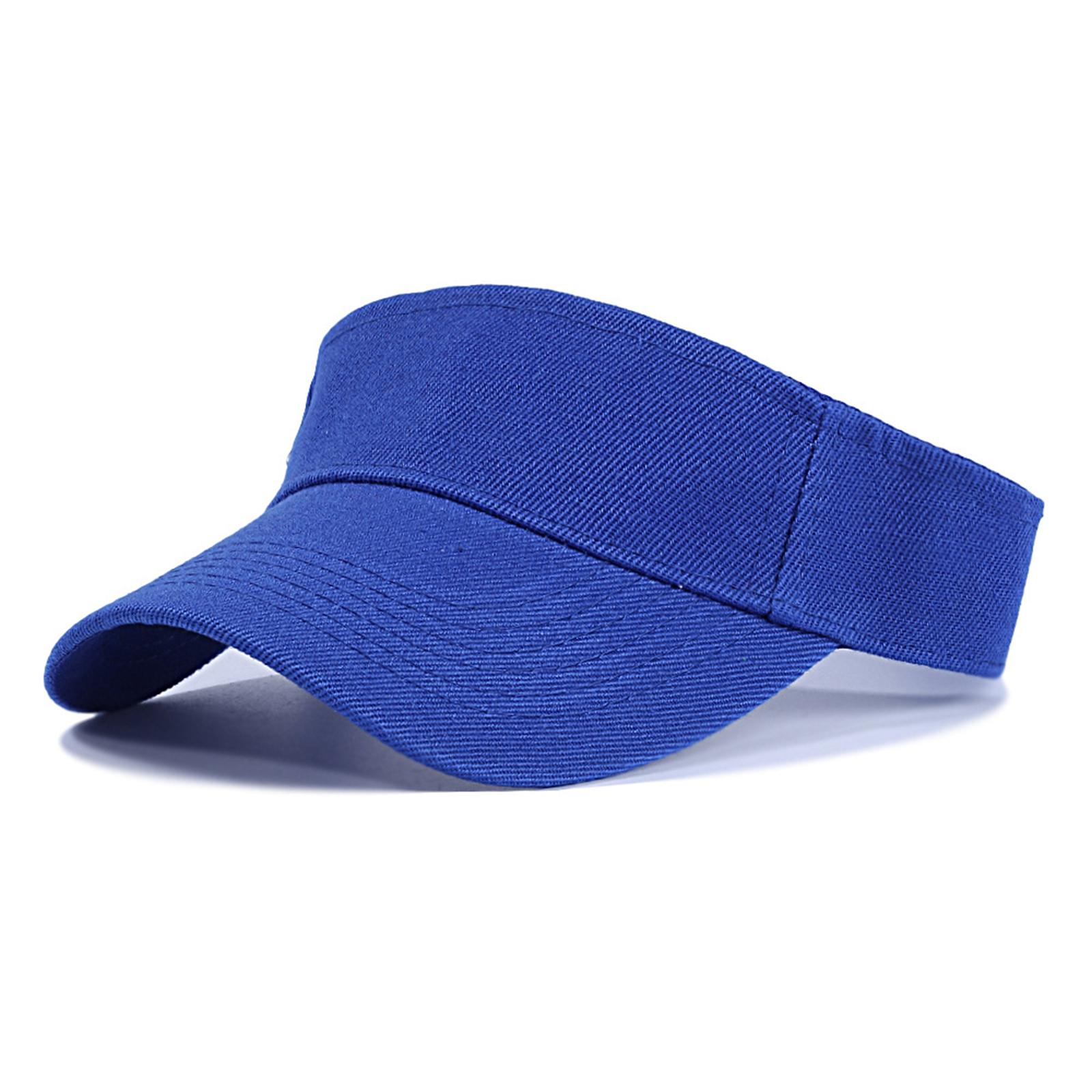 

Adjustable Sun Visor Hat Lightweight Breathable Sports Cap for Outdoor Running Tennis Golf Hiking Cycling One Size