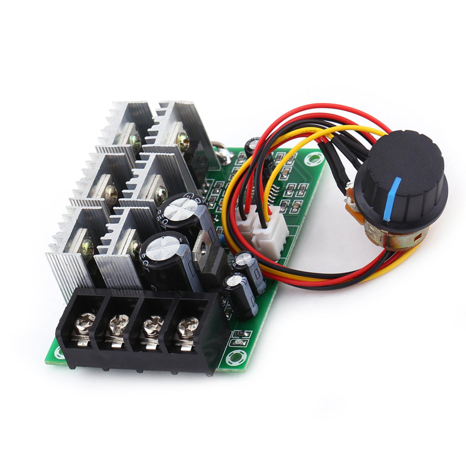 

DC10 55V 40A Brush Motor Speed Controller Governor Overload Protection Board