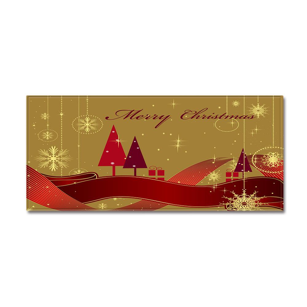 Christmas Kitchen Sand Carpet Doormat Long Floor Mat
