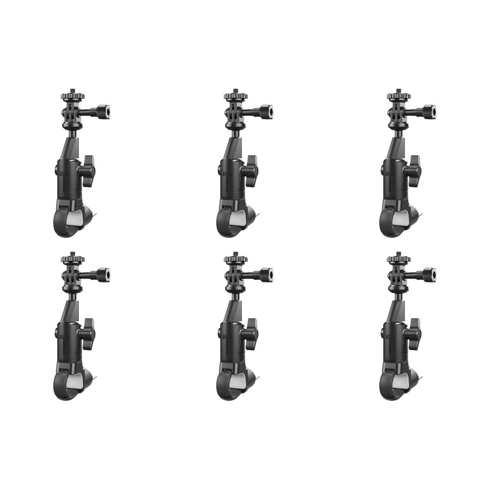 Motorcycle Bicycle Holder 360 Rotating Bicycle Handlebar Stand for Insta 360 X2 X3 X4 Go Pro 12 11 10 DJI